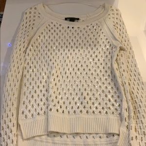 INC sweater with sequins